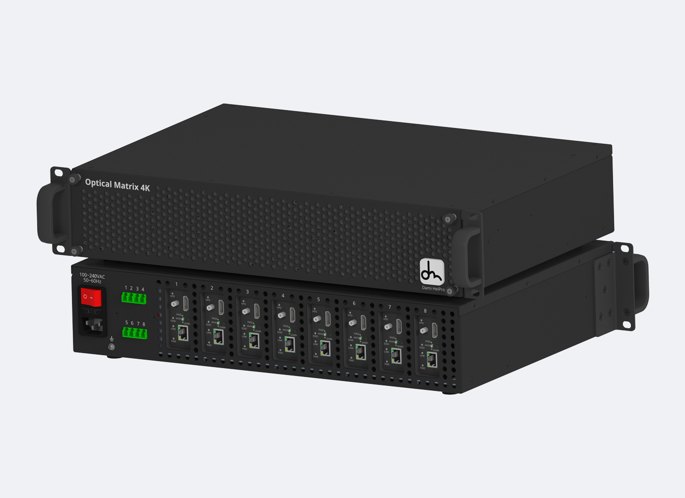 HDMI 8X8光纤传输矩阵